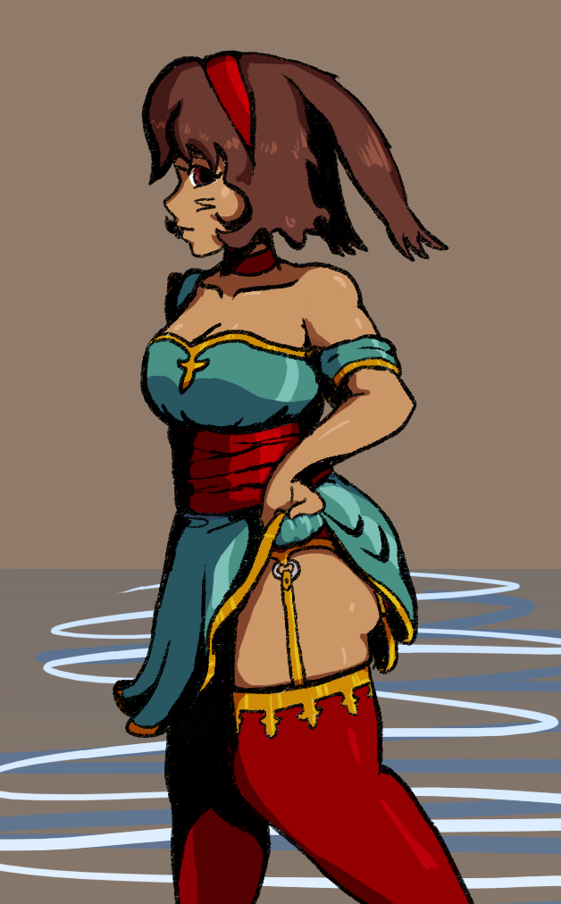 Penny – Blue Dress